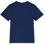 Boys Blue Logo T-Shirt, 2, hi-res