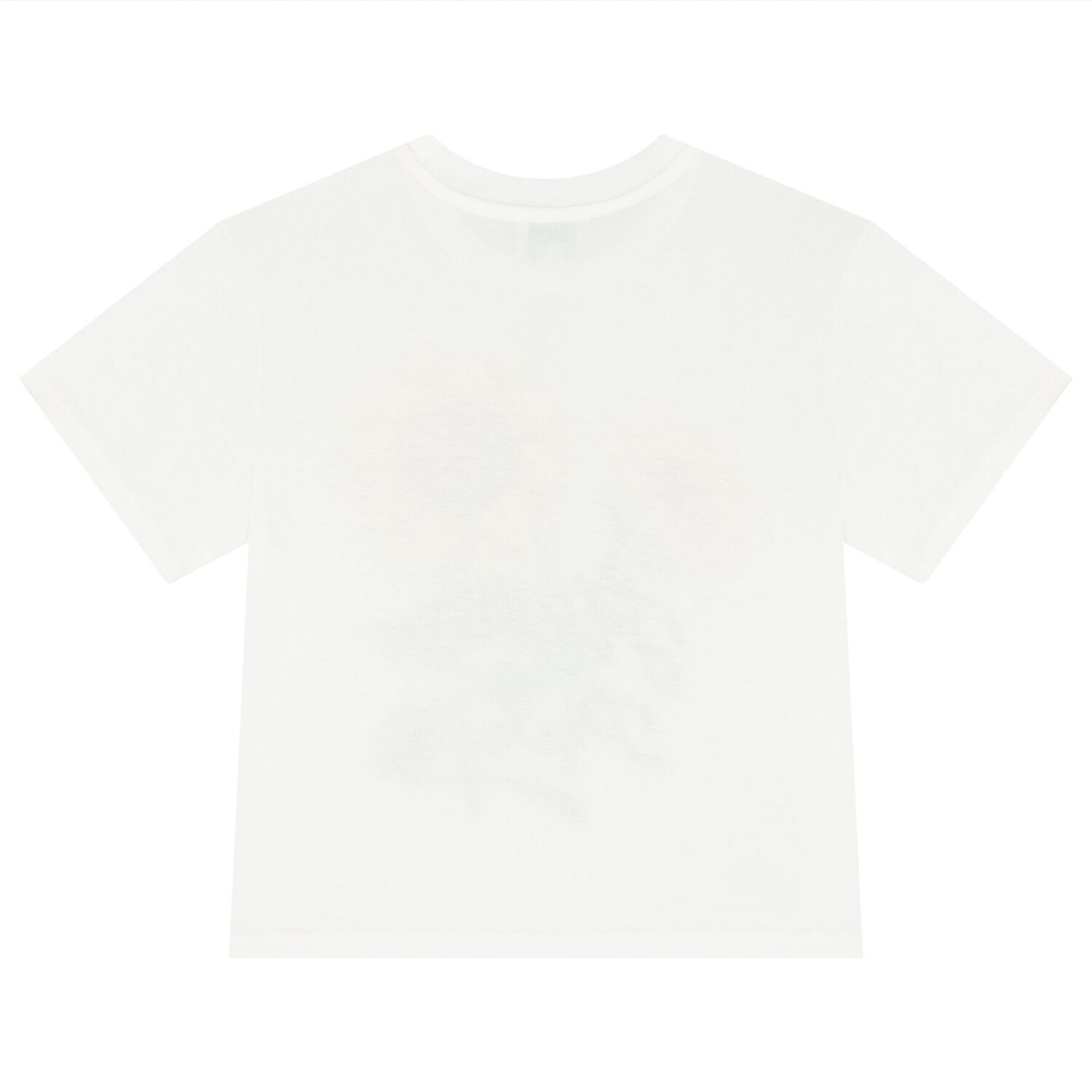 Girls Ivory Sunflower Logo T-Shirt, 1, hi-res