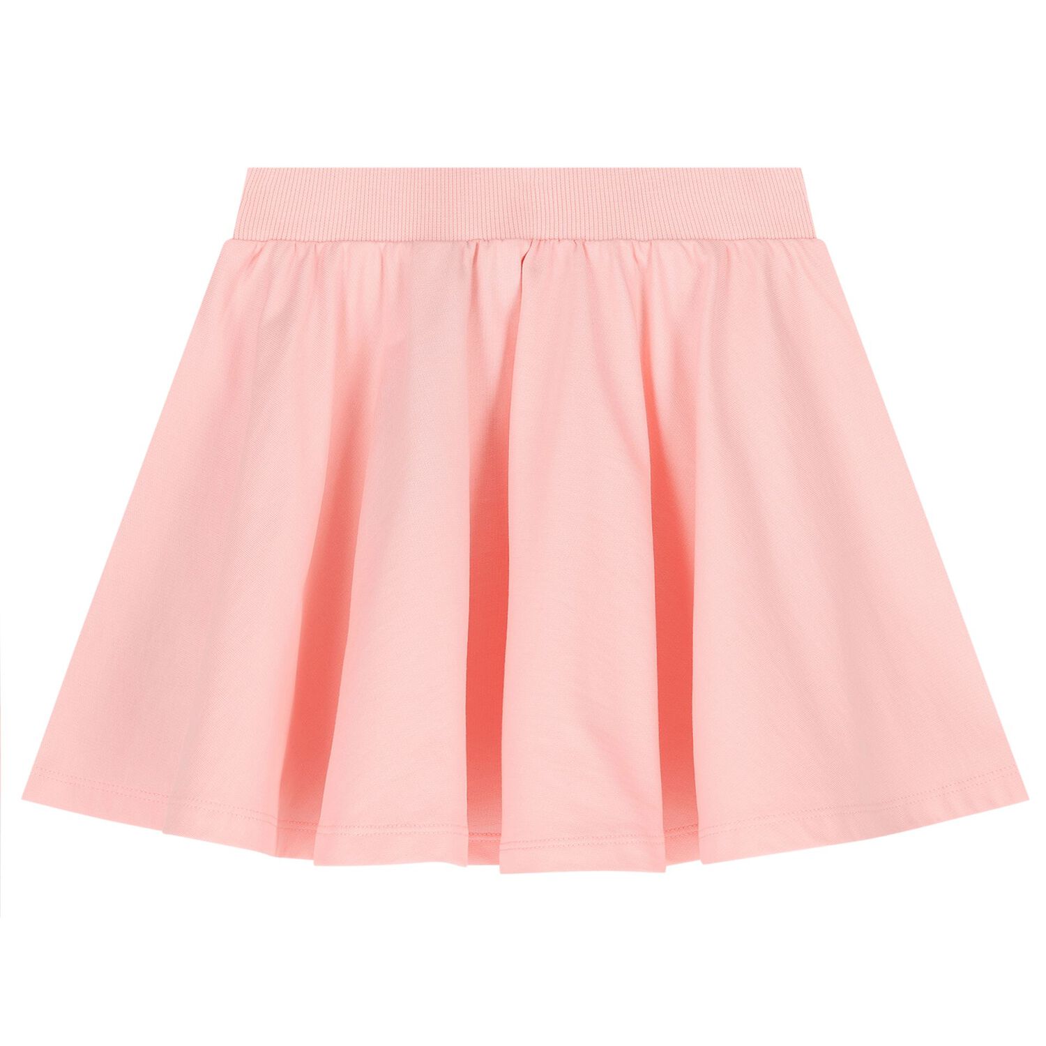 Girls Pink Teddy Bear Logo Skirt , 1, hi-res