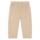 Younger Boys Black & Beige Logo Tracksuit, 1, hi-res