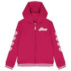 Girls Pink Logo Tracksuit, 2, hi-res