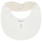 Beige Teddy Bear Baby Bib, 1, hi-res