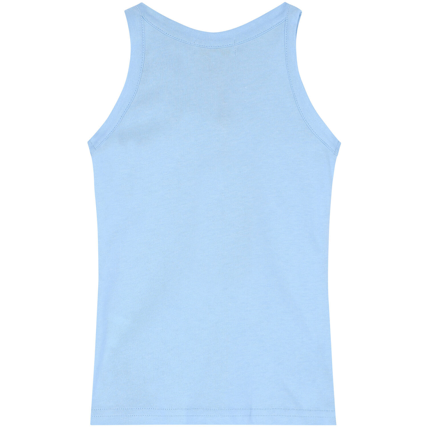 Girls Blue Bow Top, 1, hi-res