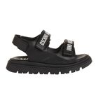 Black & White Logo Sandals, 1, hi-res