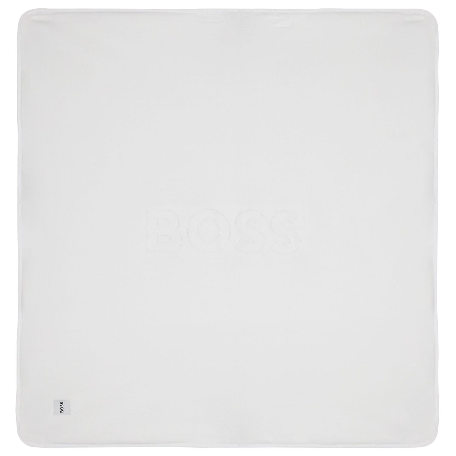 Blue Logo Baby Blanket, 1, hi-res