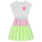 Girls Multi-Coloured Dress, 1, hi-res