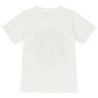 Girls Ivory Logo T-Shirt, 1, hi-res