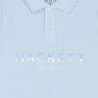 Boys Blue Logo Polo Shirt, 1, hi-res