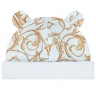 Baby Boys Blue & Gold Babygrow Gift Set (3 Piece), 1, hi-res