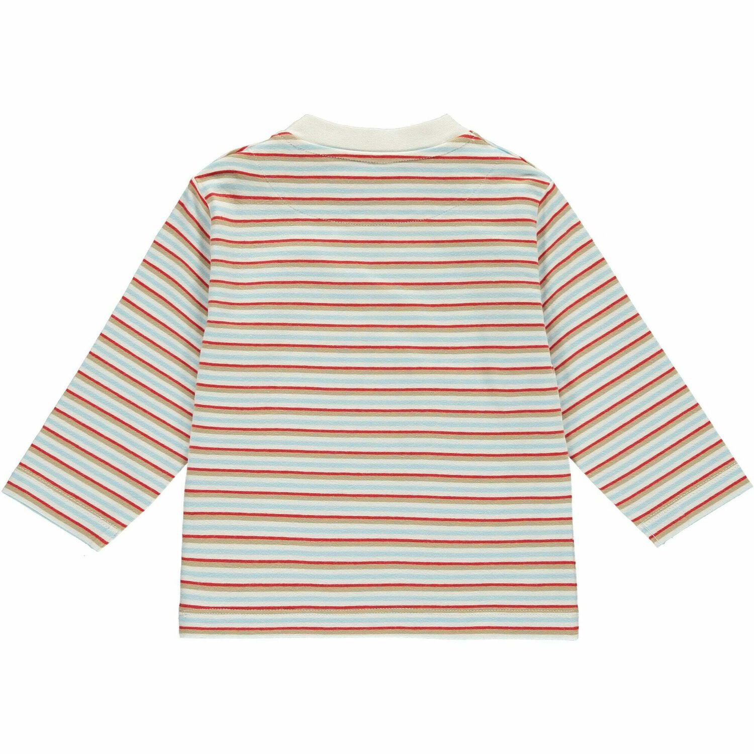 Boys Striped Long Sleeved Top, 1, hi-res
