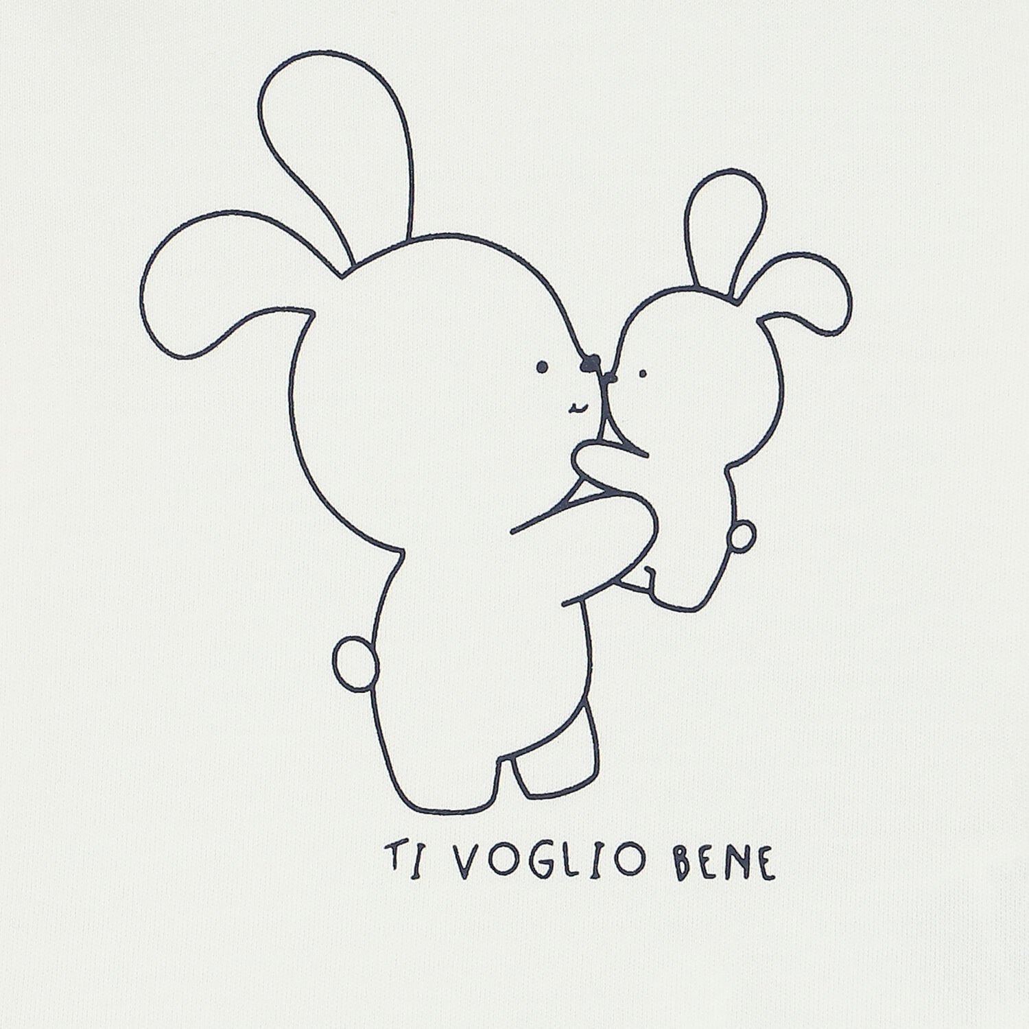 Baby Boys Ivory Bunny Long Sleeve Top, 1, hi-res image number null