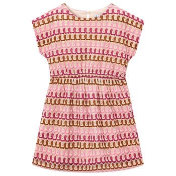 Girls Multi-Coloured Knitted Dress