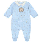 Baby Boys Blue Babygrows ( 2-Pack ), 1, hi-res
