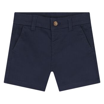 Younger Boys Navy Blue Chino Shorts