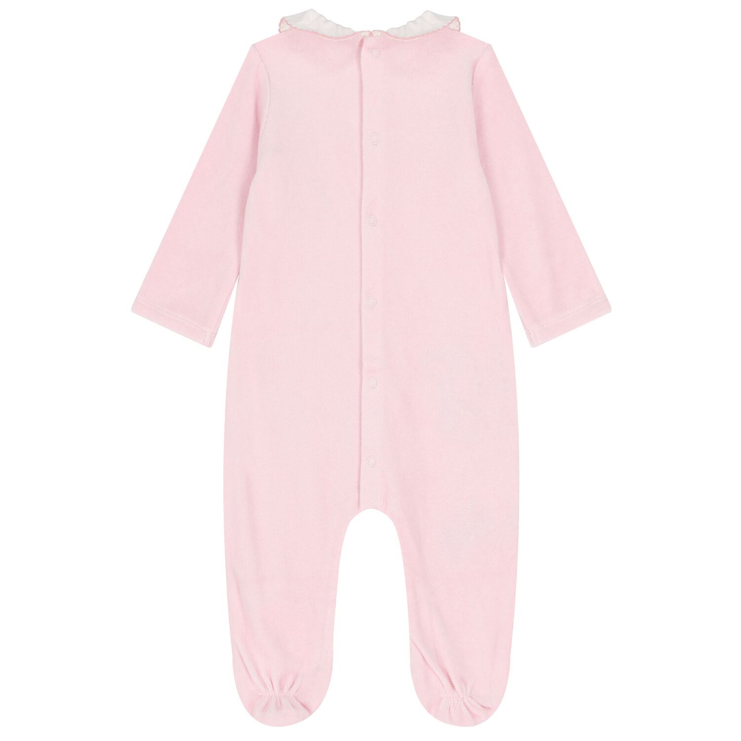Baby Girls Pink Babygrows ( 2-Pack ), 1, hi-res