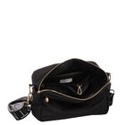 Black Crossbody Baby Diaper Bag, 1, hi-res