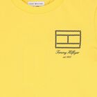 Boys Yellow Logo T-Shirt, 4, hi-res