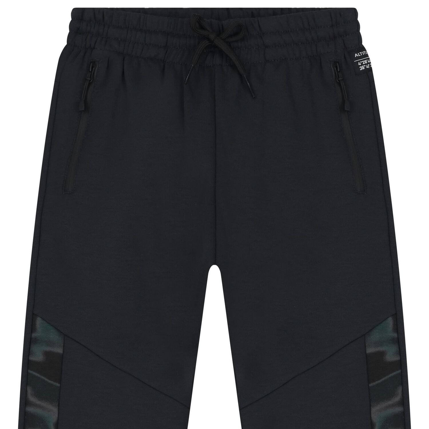 Boys Black Joggers, 2, hi-res