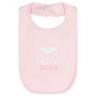 Baby Girls Pink Logo Babygrow Gift Set, 1, hi-res