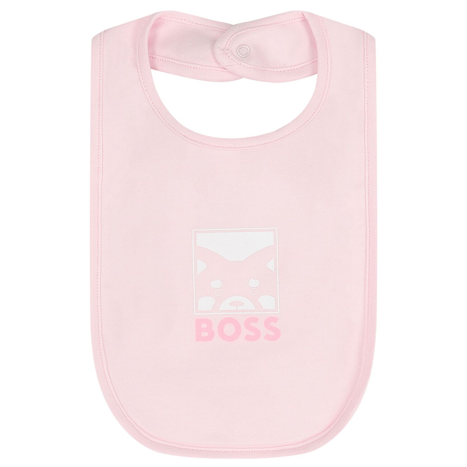 Baby Girls Pink Logo Babygrow Gift Set, 1, hi-res