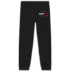 Boys Black Logo Joggers, 2, hi-res