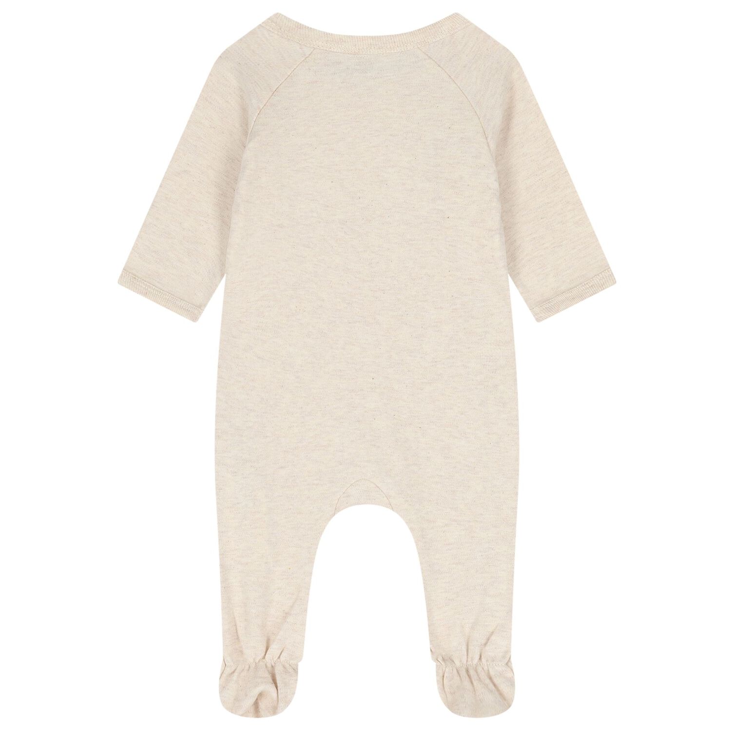 Beige & Blue Tiger Babygrows ( 2 Pack ) , 2, hi-res