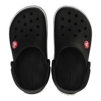 Black Crocband Clogs Sandals