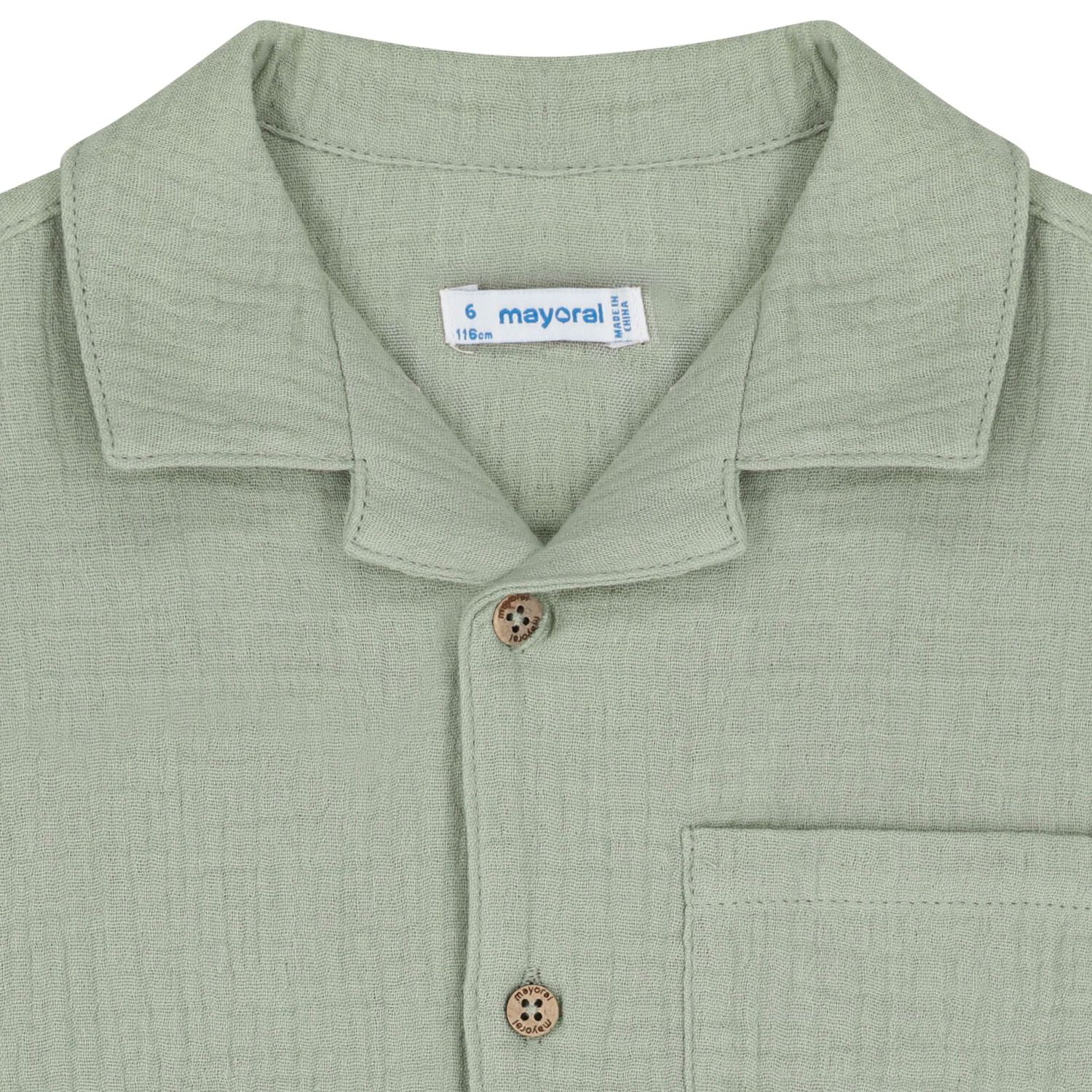 Boys Green Shirt, 1, hi-res