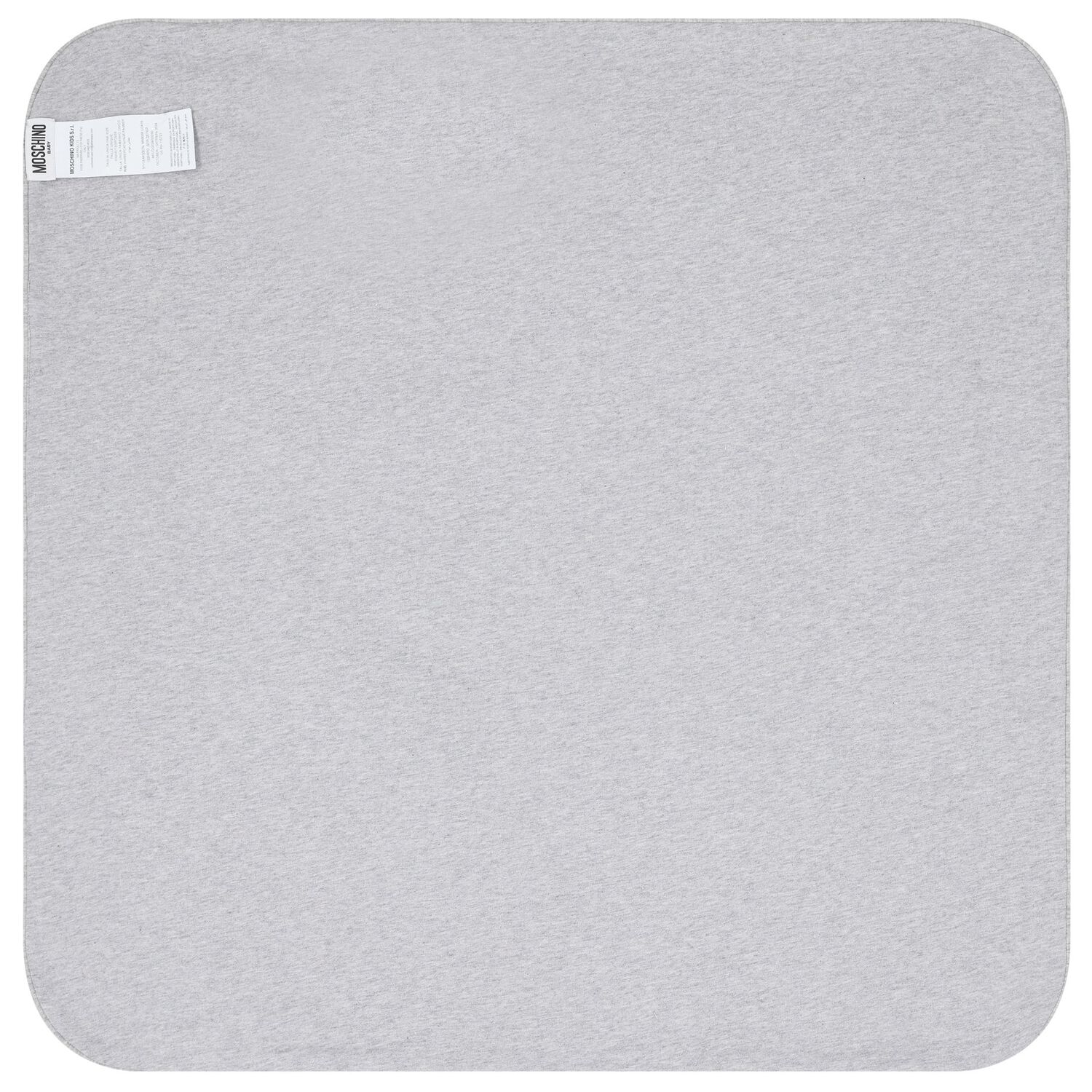 Grey Teddy Bear Logo Baby Blanket, 5, hi-res