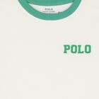 Boys Ivory Polo Logo T-Shirt, 1, hi-res