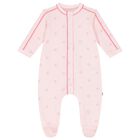Baby Girls Pink Logo Babygrow Gift Set, 1, hi-res