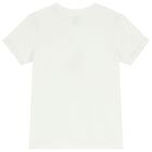 Boys White Logo T-Shirt, 1, hi-res