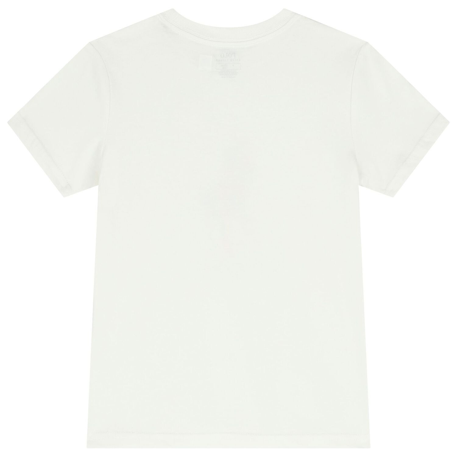 Boys White Logo T-Shirt, 1, hi-res
