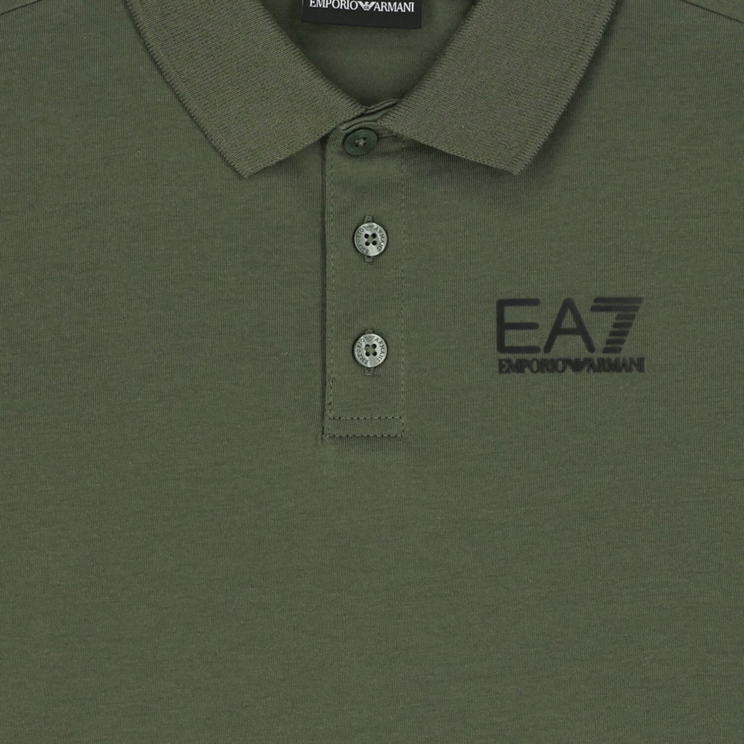 Boys Green Logo Polo Shirt, 8, hi-res