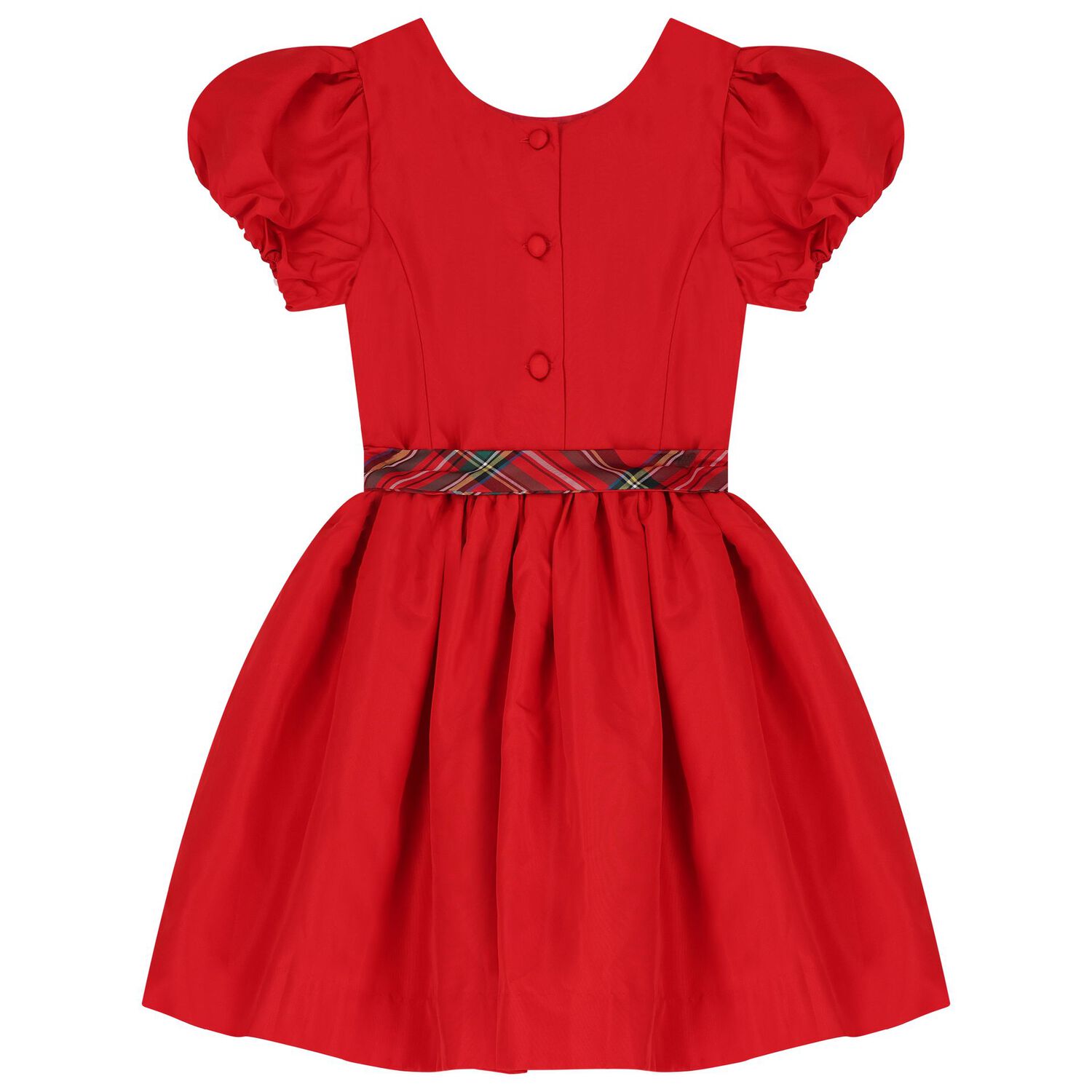 Girls Red Logo Dress, 1, hi-res