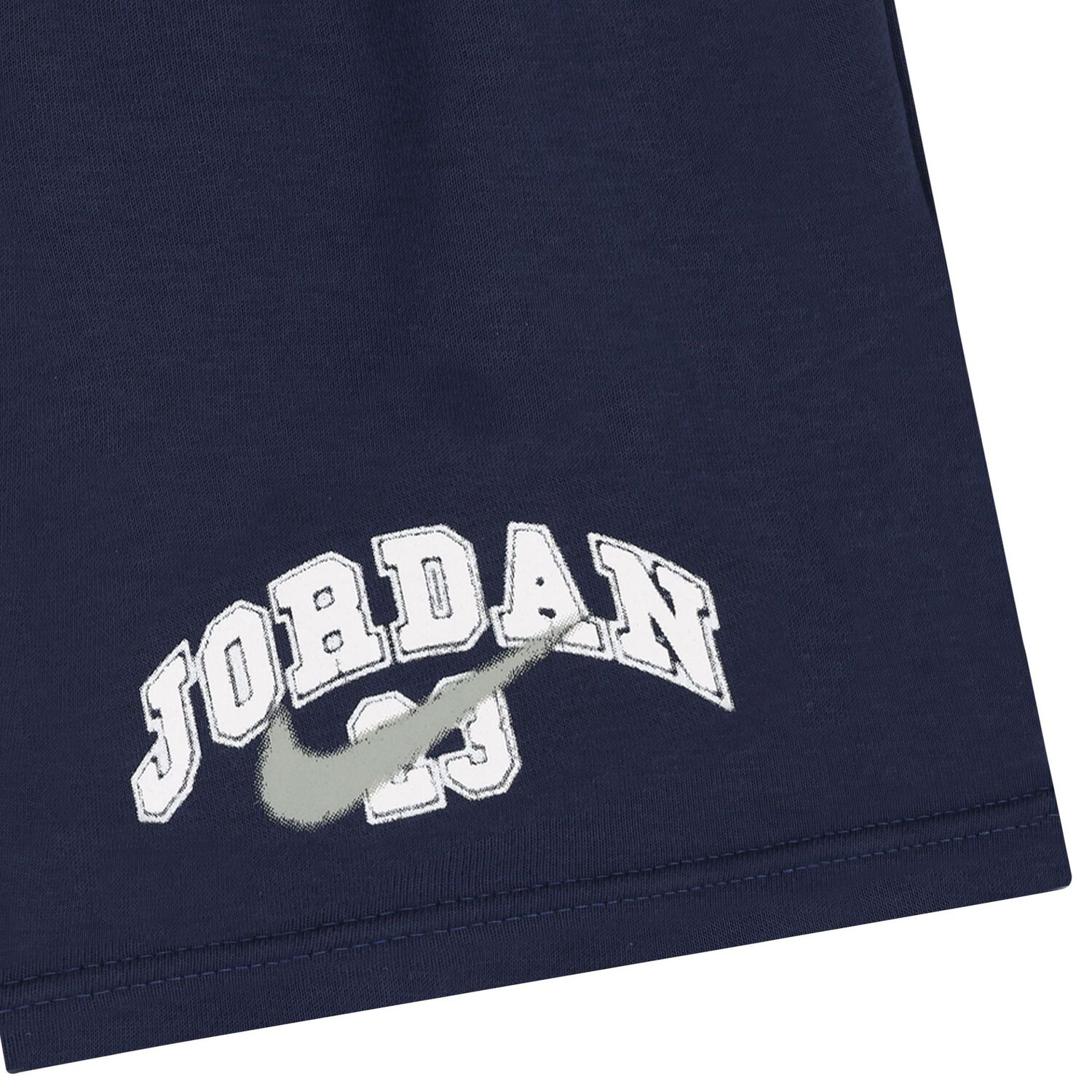 Boys Navy Blue Logo Jordan Shorts, 2, hi-res