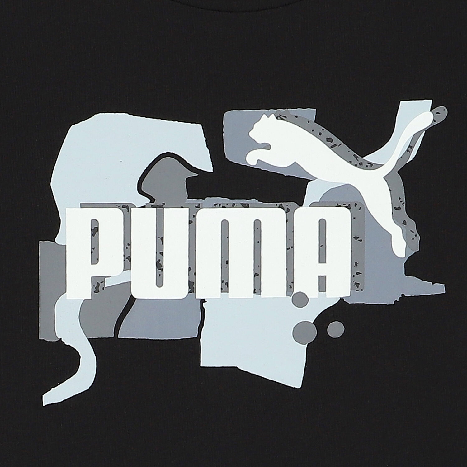 Boys Black Logo T-Shirt, 1, hi-res