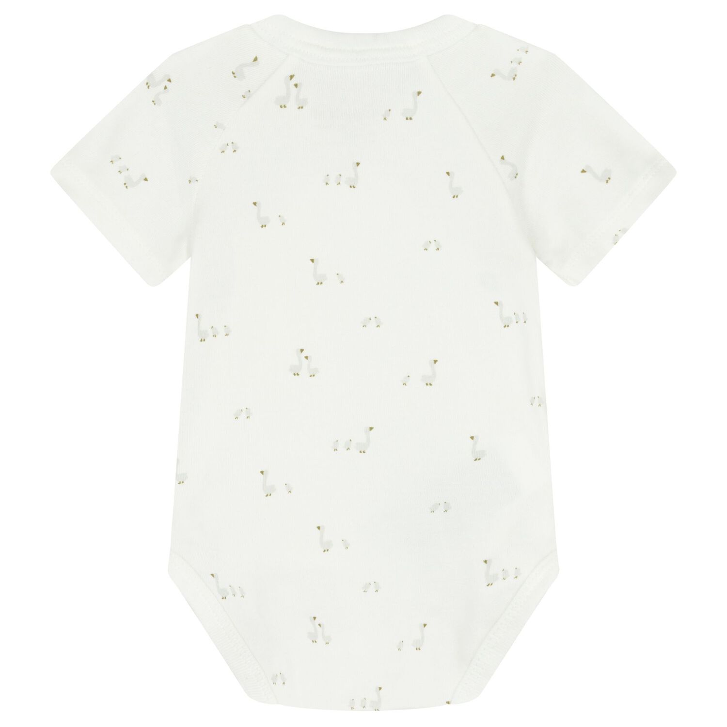 Ivory & Grey Bodysuits ( 2-Pack ), 1, hi-res