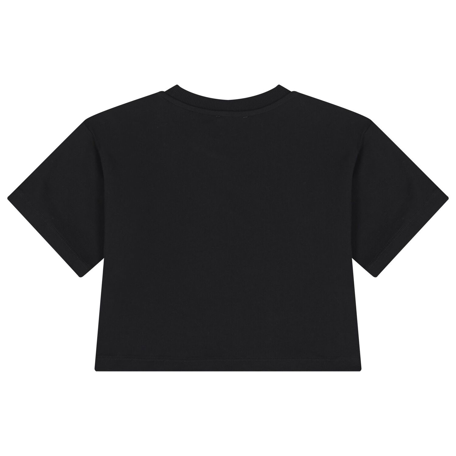 Girls Black Teddy Bear Logo Shorts Set, 1, hi-res