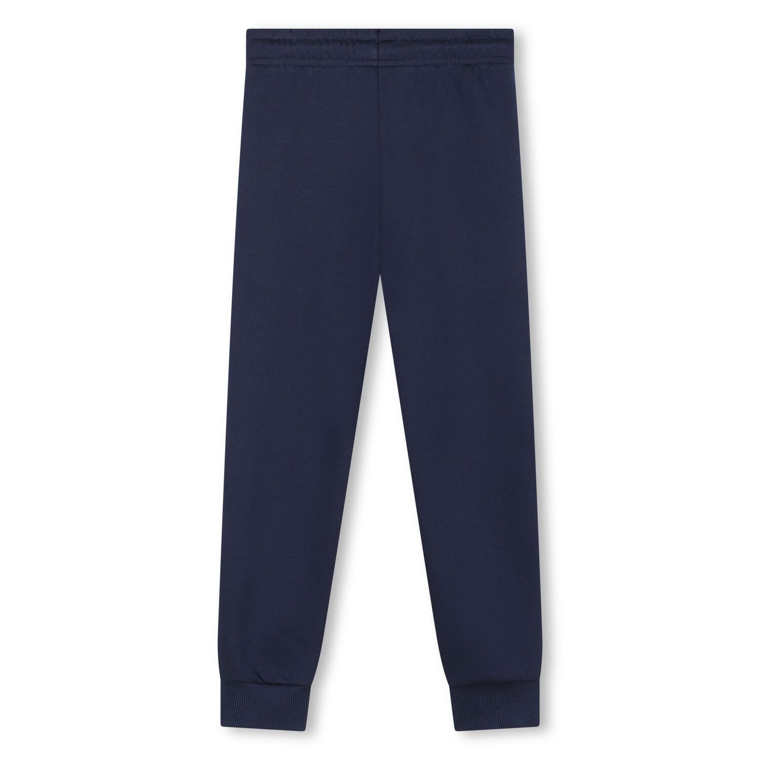 Boys Navy Blue Elephant Logo Joggers, 1, hi-res