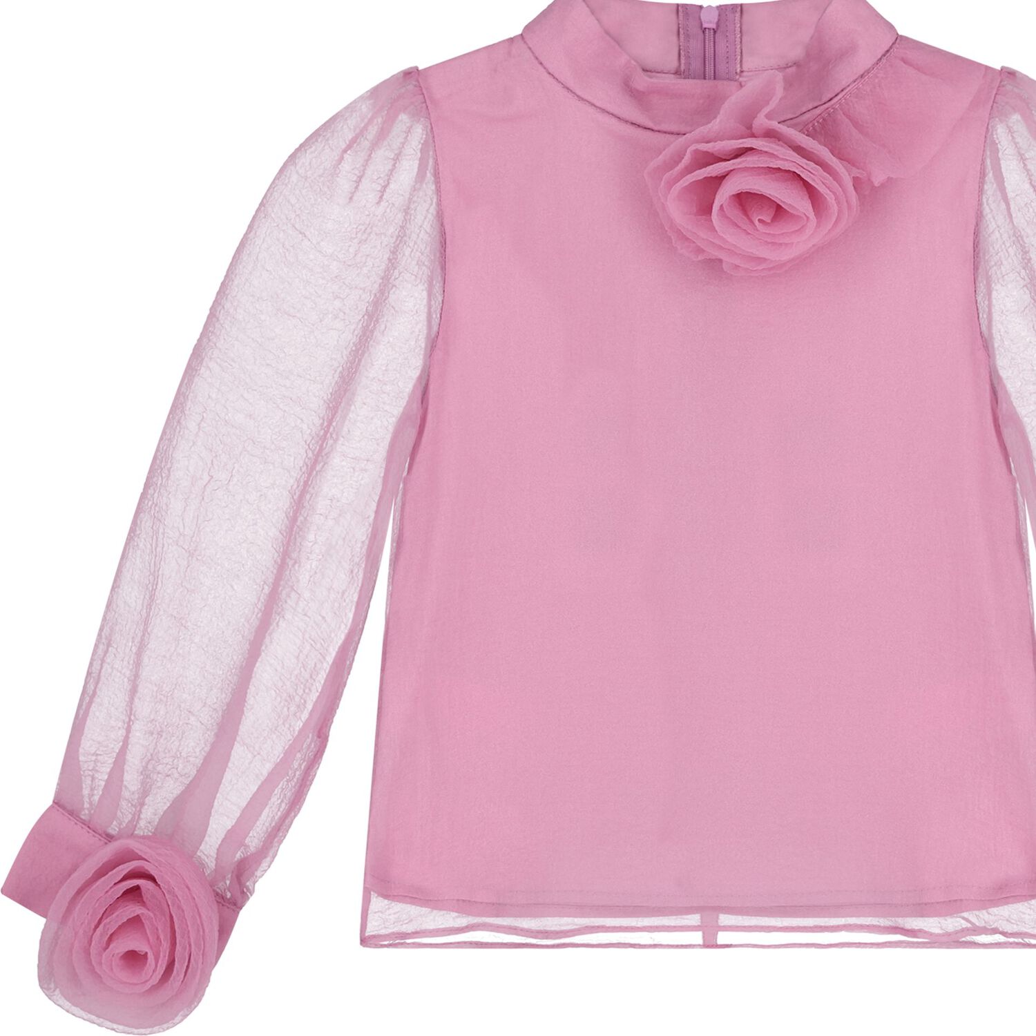 Girls Pink Floral Skirt Set, 1, hi-res image number null