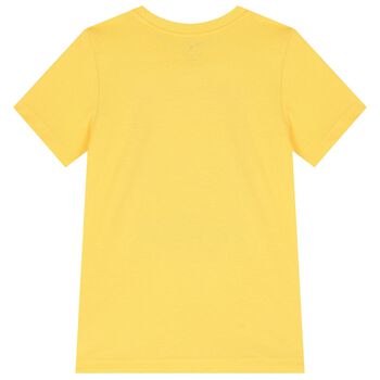 Boys Yellow Logo T-Shirt