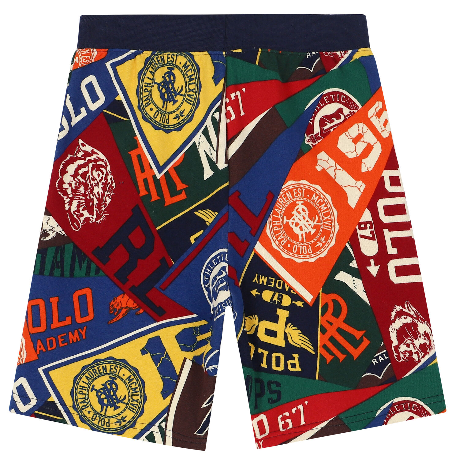 Boys Multi-Colored Logo Shorts, 1, hi-res