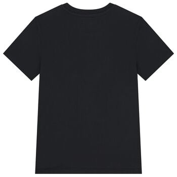 Boys Black Logo T-Shirt