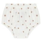 Baby Girls Ivory & Beige Dress Set, 2, hi-res