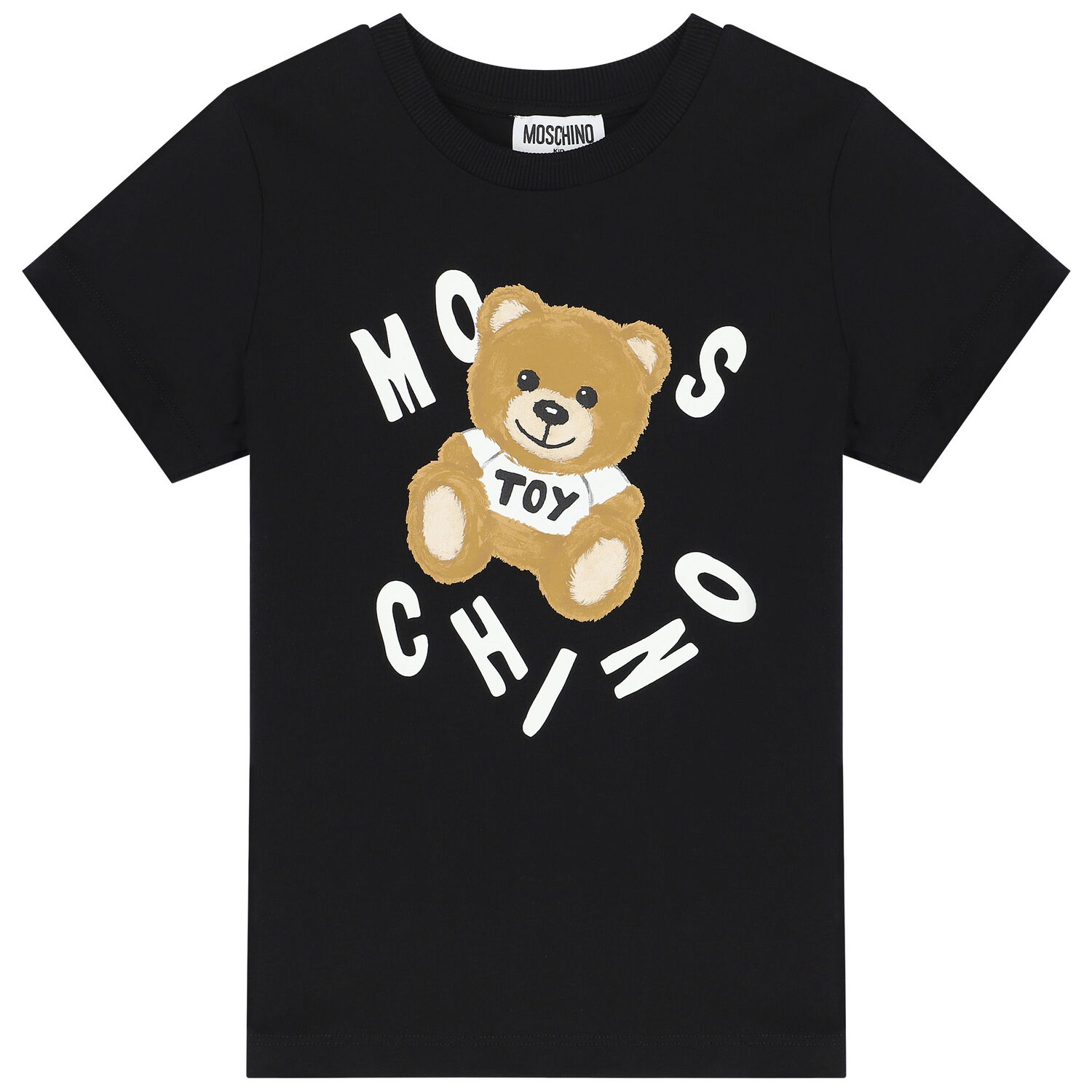 Black Teddy Logo T-Shirt, 2, hi-res