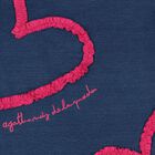 Girls Blue & Pink Heart Dress Set, 1, hi-res