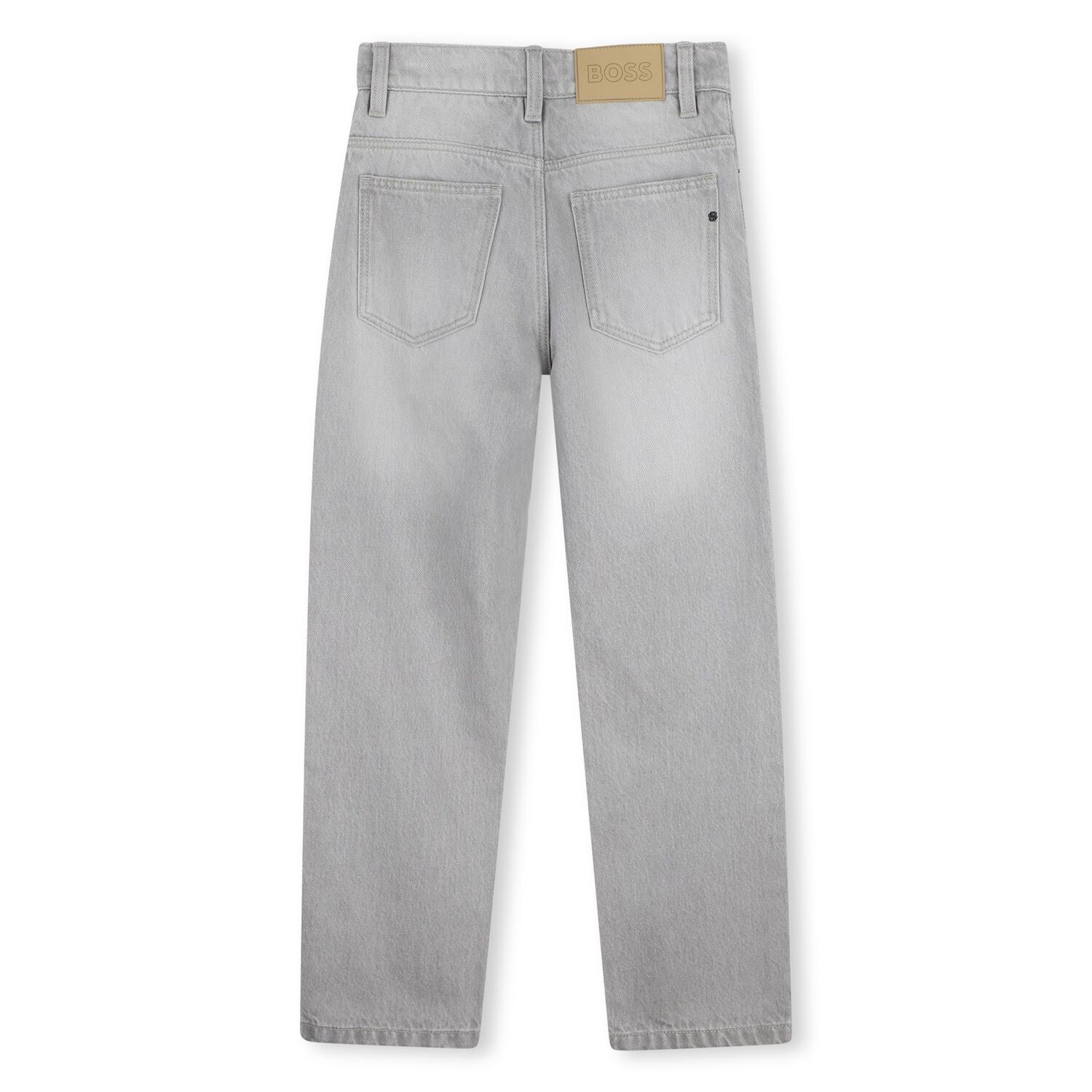 Boys Grey Denim Jeans, 1, hi-res
