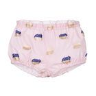 Baby Girls Pink & Blue Jacquard Dress Set, 1, hi-res