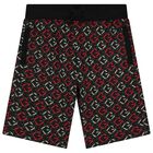 Boys Black & Grey Shorts, 1, hi-res